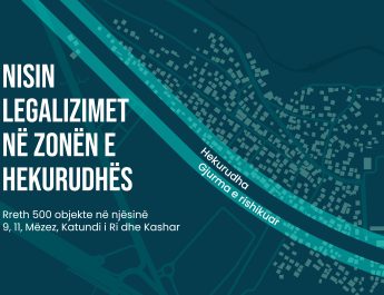 Nisin legalizimet në zonat përgjatë hekurudhës