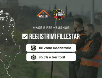 Përfundon regjistrimi fillestar në 118 zona kadastrale, një tjetër hap i rëndësishëm në reformën e kadastrës dhe integrimin europian